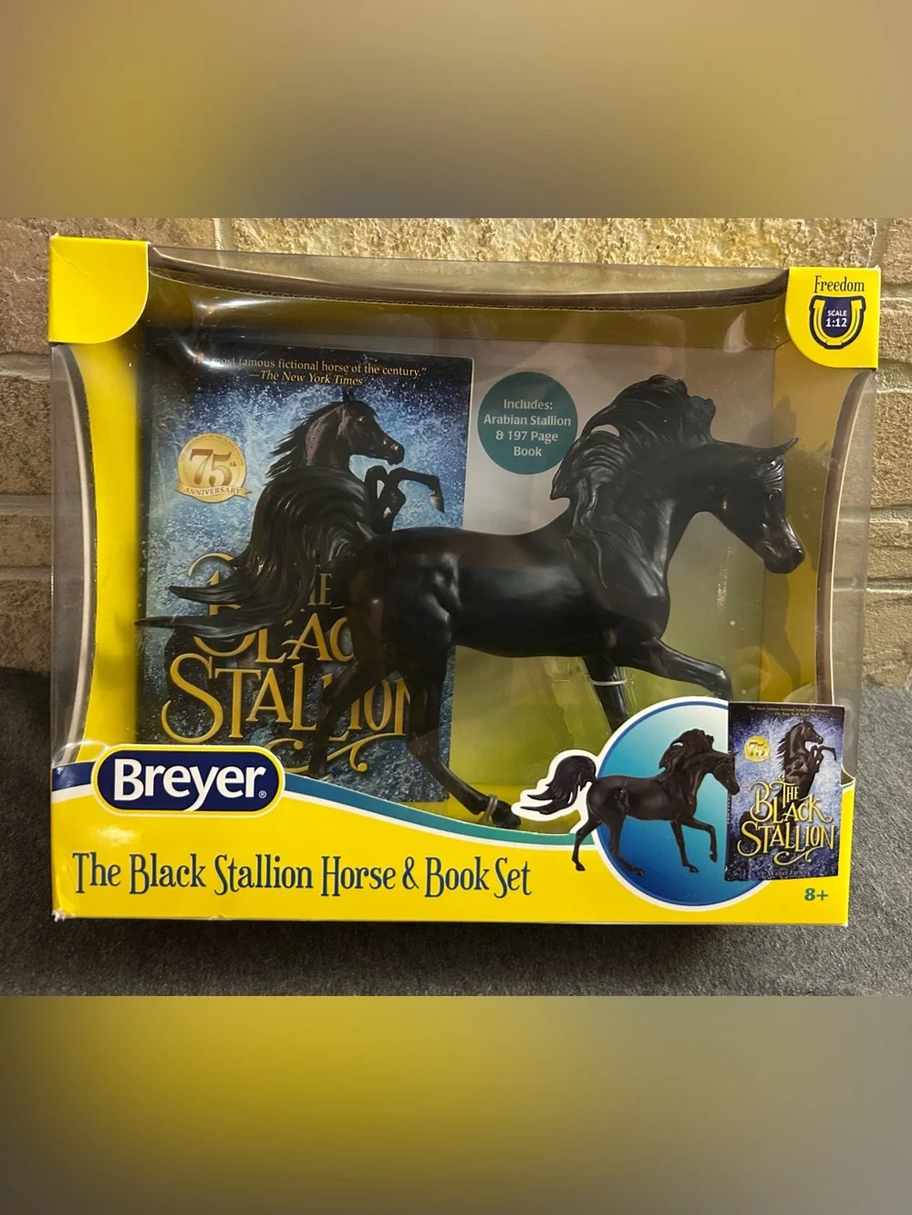 Breyer The Black Stallion Horse & Book Set